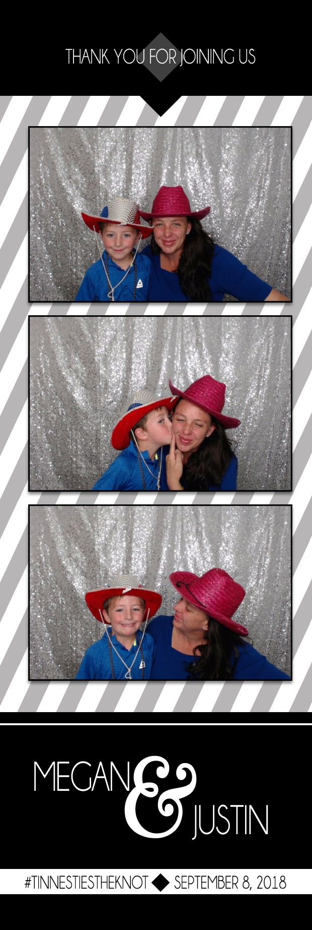 Megan and Justin's Wedding | View more photos from the event at gallery.photoboothbillings.com/u/PhotoBoothBillings/Megan-and-Justins-Wedding